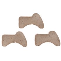 Article Pieds pour pots de fleurs, rehausseurs pratiques, accessoires pour balcon et terrasse, 7 cm, lot de 3