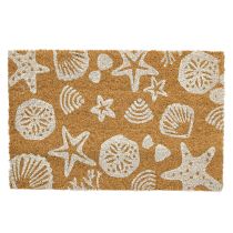 Article Paillasson coquillages étoile de mer paillasson noix de coco 58×38cm