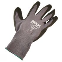 Article Gants de jardinage taille 10 gris noir vert EN 2121X