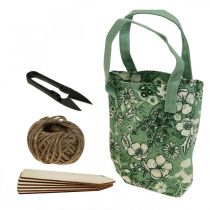 Article Ensemble d&#39;ustensiles de jardin, fil de jute, ciseaux, piquet de plante