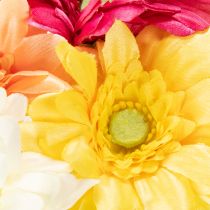 Article Bouquet de gerberas artificiels pour une décoration fraîche et facile d'entretien, 47 cm, 32 pièces
