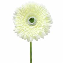 Article Gerbera artificiel blanc 62cm 6 pcs