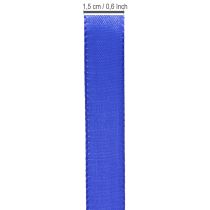 Article Ruban cadeau et décoration 15 mm x 50 m bleu foncé