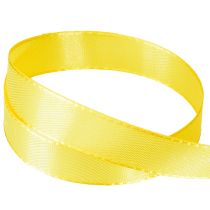 Article Ruban cadeau et décoration 15mm x 50m jaune