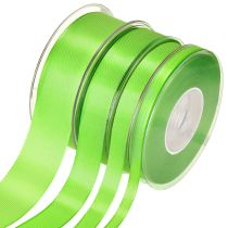 Article Ruban cadeau et décoration 50m vert clair
