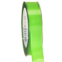 Article Ruban cadeau et décoration vert clair 25 mm 50 m