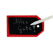 Article Étiquettes cadeaux avec stylo tableau noir 18 pcs