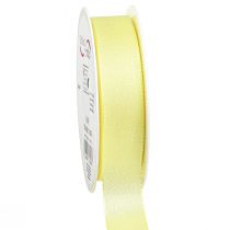 Article Ruban cadeau ruban décoratif en mica jaune scintillant 25mm 20m