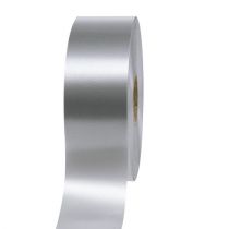 Article Ruban poly curling argent 50mm 100m
