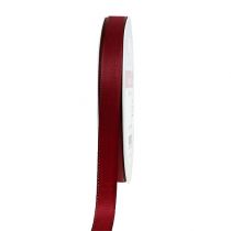 Ruban cadeau Bordeaux 15mm 50m
