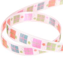Article Ruban cadeau avec ruban pour colis Noël 15 mm 18 m