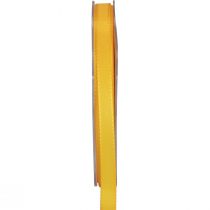 Article Ruban décoratif cadeau ruban orange lisière 8mm 50m