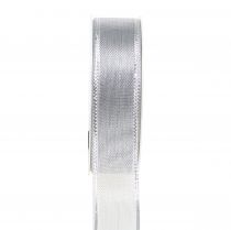 Article Ruban Cadeau Bague Argent Effet 25mm 25m