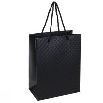 Article Sac cadeau sac cadeau noir 18×10×23cm 1 pièce
