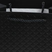 Article Sac cadeau sac cadeau noir 18×10×23cm 1 pièce