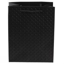 Article Sac cadeau sac cadeau noir 18×10×23cm 1 pièce