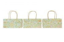 Article Sac cadeau avec poignées sac cadeau à motifs 24×12×12cm 6pcs