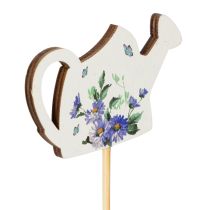 Article Tuteurs décoratifs en forme d'arrosoir pour bouquets de fleurs et décoration florale de balcon, 34 cm, lot de 12