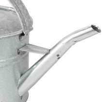 Article Arrosoir décoration métal argent vintage 30×13×14cm 1,25l