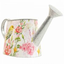 Arrosoir décoratif en métal à planter, jardinière H16cm