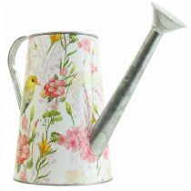 Arrosoir décoratif en métal à planter, jardinière H22cm