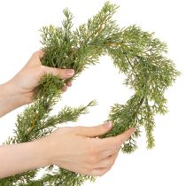 Article Guirlande de sapin artificiel pour portes et fenêtres, 200 cm