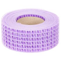 Article Ruban adhésif décoratif en maille violette, 4,5 cm de large, rouleau de 10 m pour loisirs créatifs