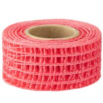 Article Ruban mesh 4,5cm x 10m rose