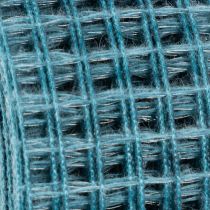 Article Ruban décoratif quadrillé, 4,5 cm de large, bleu, pour loisirs créatifs, 10 m