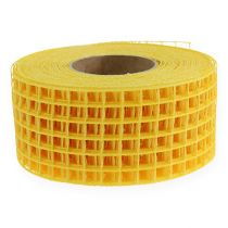 Ruban grillagé jaune 4,5 cm x 10 m