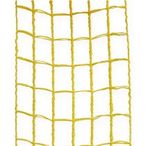 Ruban grillagé jaune 4,5 cm x 10 m
