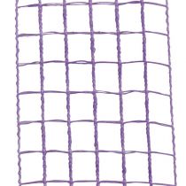 Article Ruban grillagé 4,5cmx10m violet