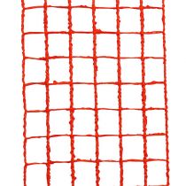 Ruban quadrillé 4,5 cm x 10 m orange