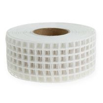 Article Ruban grillagé 4,5 cm x 10 m blanc