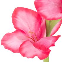Article Glaïeul artificiel avec fleurs décoratives, 88 cm