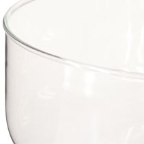 Article Bol en verre pour bougies flottantes Bol avec base Ø19cm H14cm