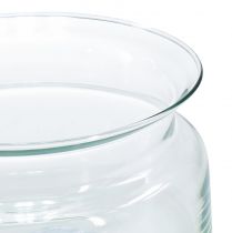 Article Bol décoratif en verre, bol flottant en verre Ø16cm H8cm