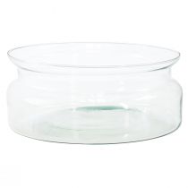 Bol en verre bol de natation bol décoratif en verre Ø24cm H10cm