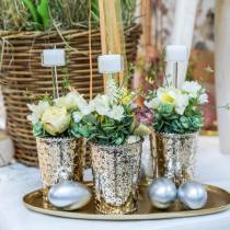 Article Photophore en verre H20cm 8 pcs