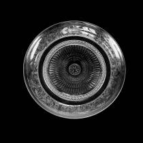 Article Assiette en verre antique Ø14,5cm 6pcs