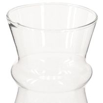 Article Petit vase en verre Vase à jacinthe Verre clair Ø7cm H13cm