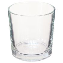 Article Vase de table cylindrique en verre transparent Ø11,5cm H12cm