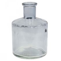 Vase en verre flacons d&#39;apothicaire décoratif vase décoratif en verre teinté Ø7cm 6 pièces