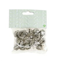 Article Pince pour cloche 19mm argent 20 pcs