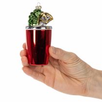 Article Mini décorations de cocktail à suspendre au sapin de Noël, 14 cm, lot de 6
