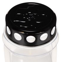 Article Lanterne funéraire à bougie avec couvercle noir 23 cm