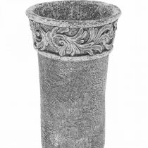 Article Ornements funéraires Fleurs de deuil Vase funéraire avec piquet L24cm