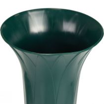 Article Vase funéraire vert foncé 36cm 5pcs