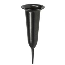 Article Vase funéraire anthracite 28,5cm