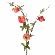 Article Branche de grenadier artificielle, idéale comme décoration de table, 68 cm.